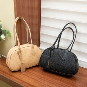 7 Colors Solid Color PU Leather Shoulder Underarm Bag Women's Fashion Handbags Casual Hobos Purses and Handbag Ladies Hand Bags